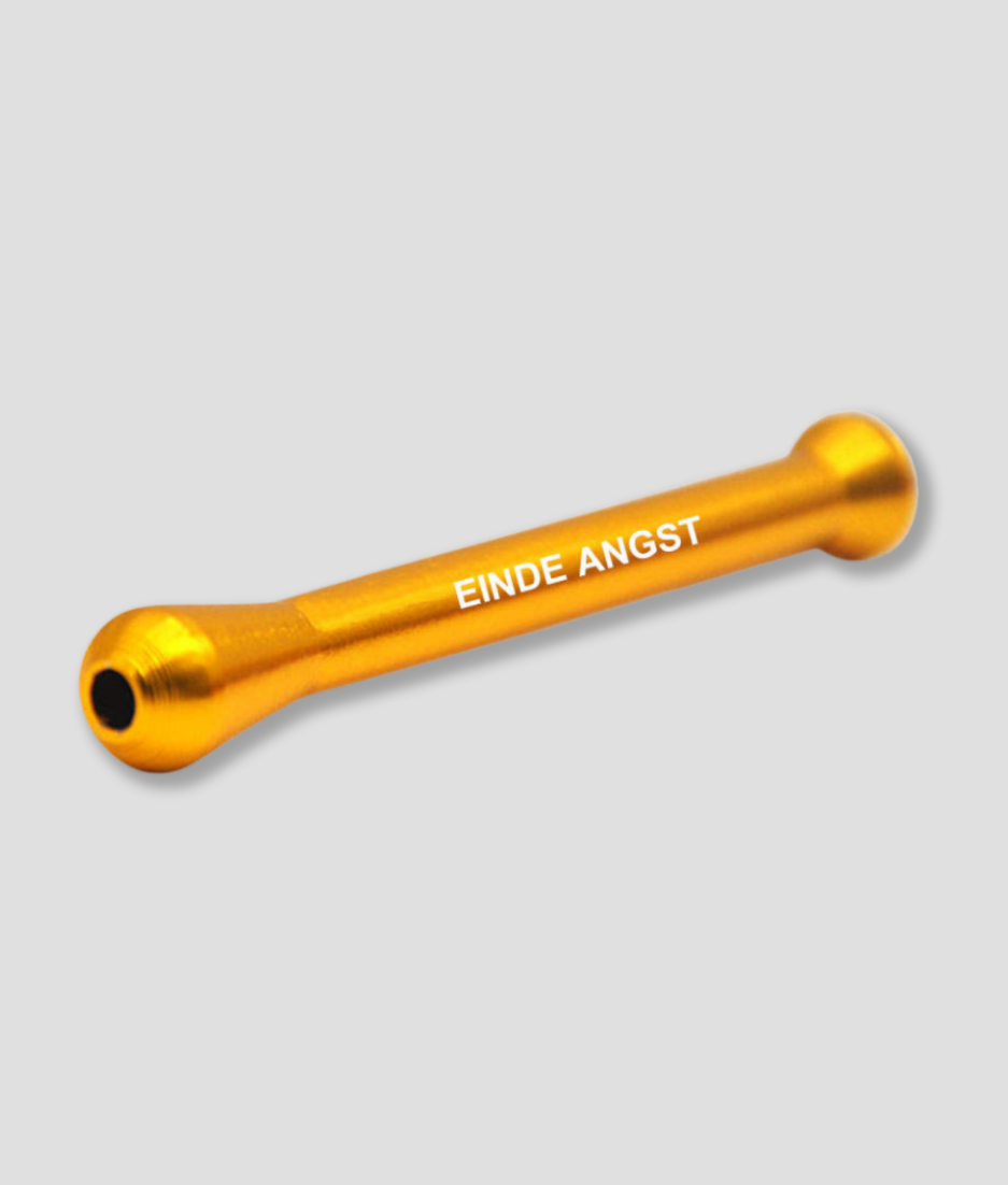 Orange snuff tube - end fear