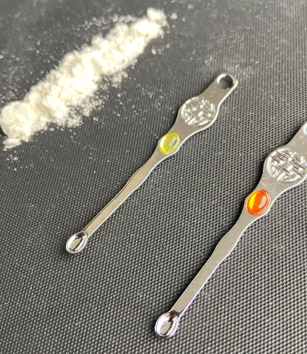 coke scoop-coke spoon strass