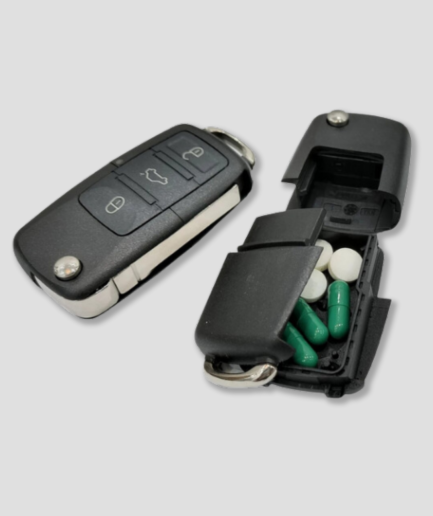 Car Key Storage Compartment - Secret Storage Space - Secret Car Key