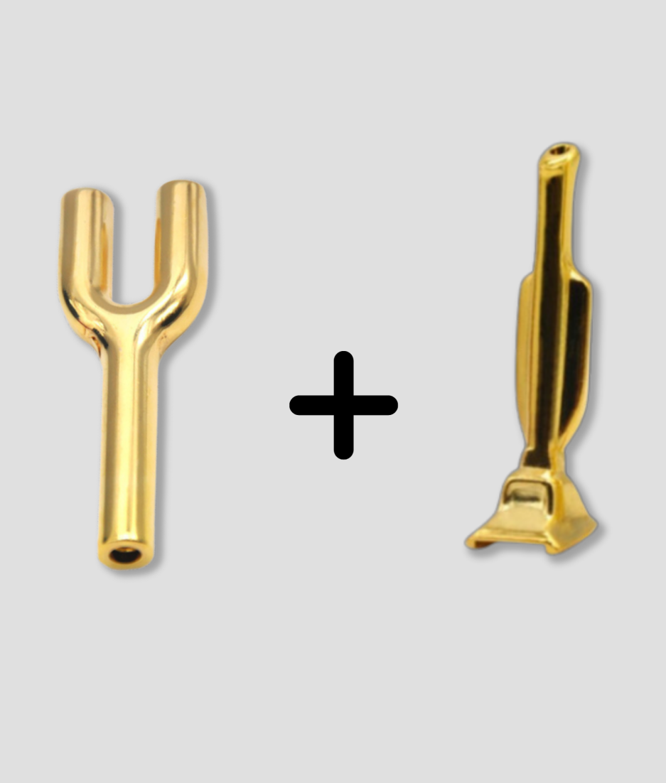 snuff vacuum gold - snuff tube vacuum gold - double snuff tube - buy snuff tubes - snuff articles