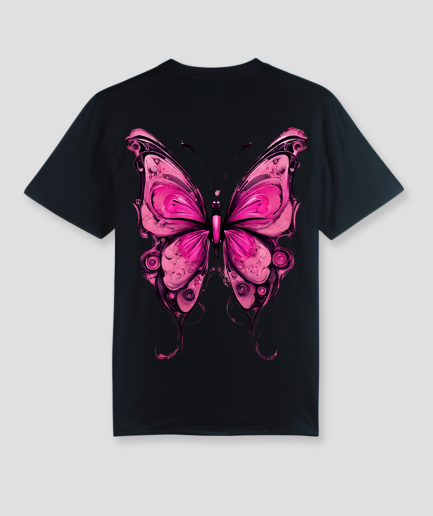Pink butterfly clothing - festival