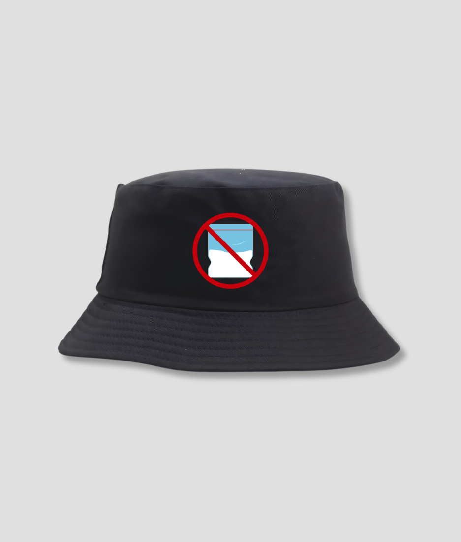 Bucket hat black hat