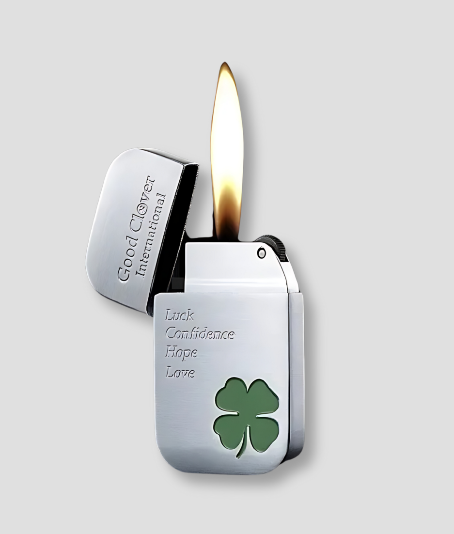 Refillable clover lighter