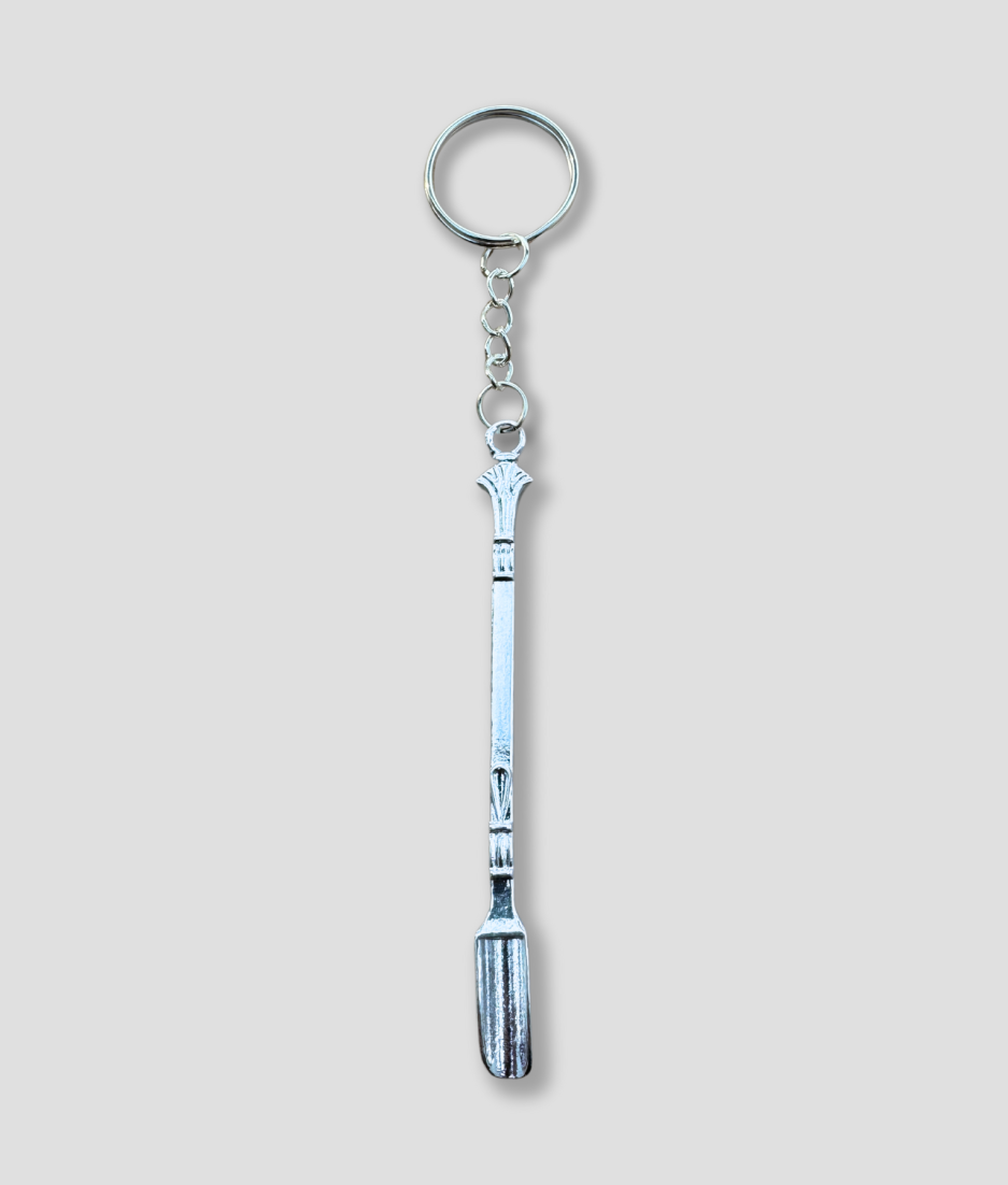 Snuff scoop keychain