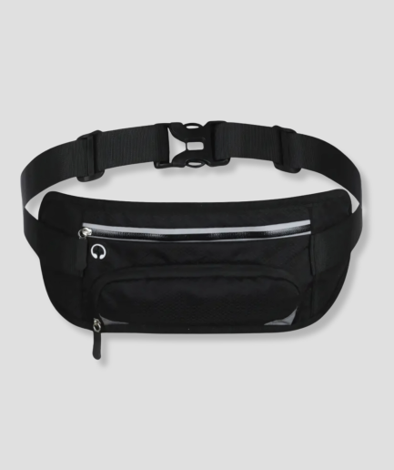 black fanny pack