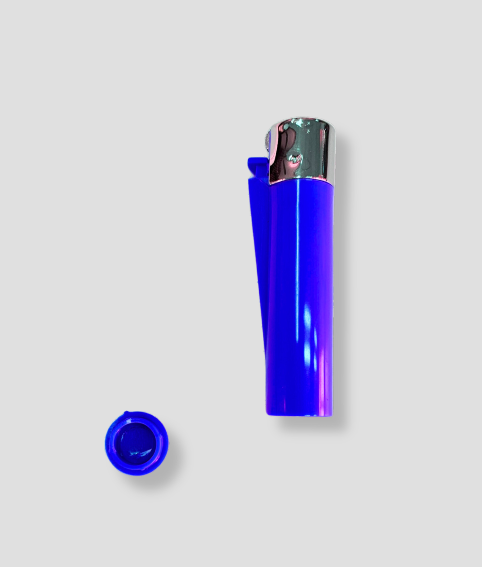 Blue lighter stash