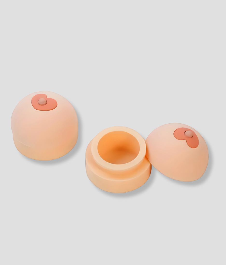 Breast storage compartment