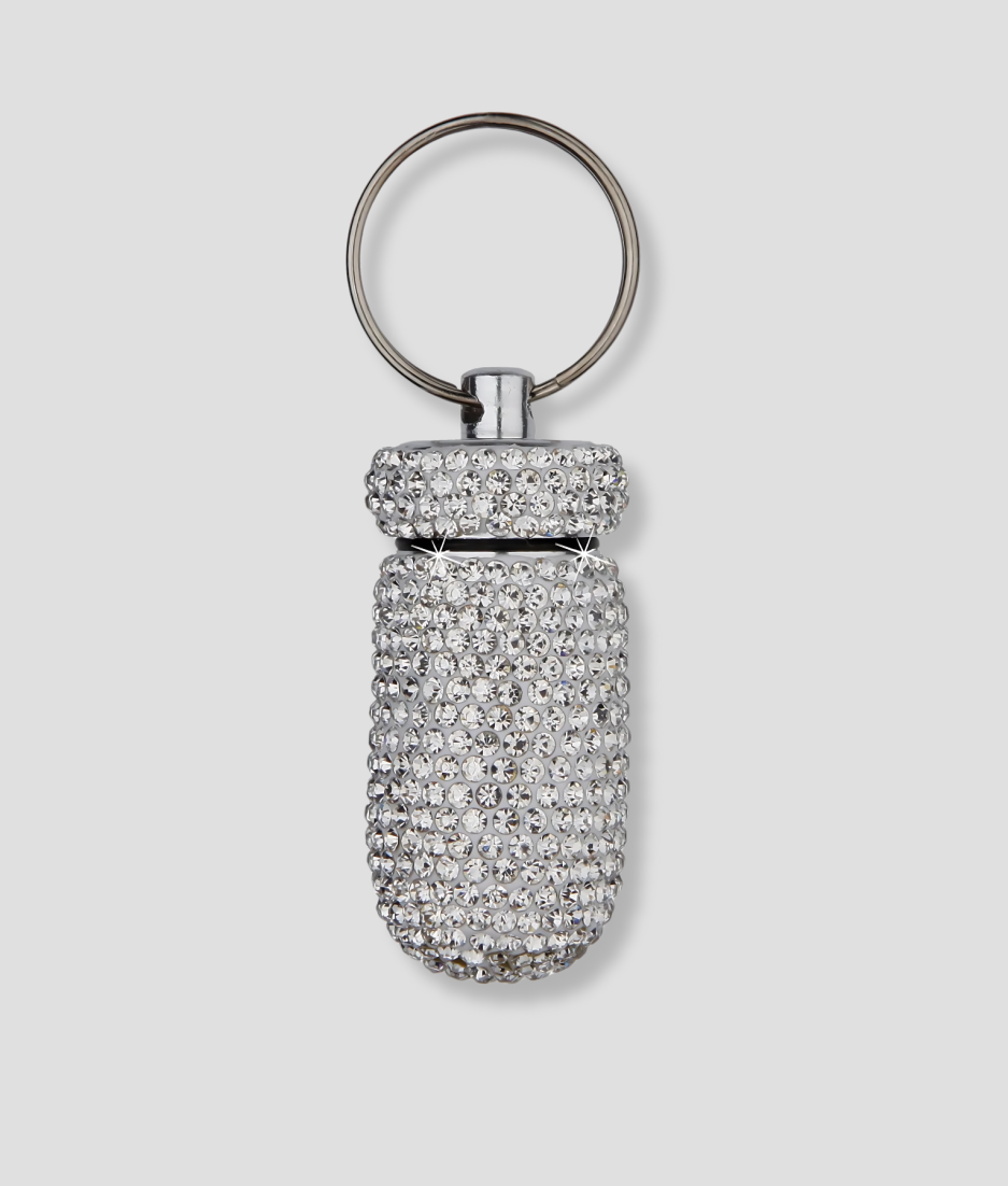 Stash necklace keychain