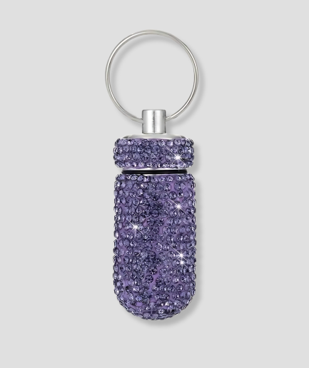 Glitter storage compartment