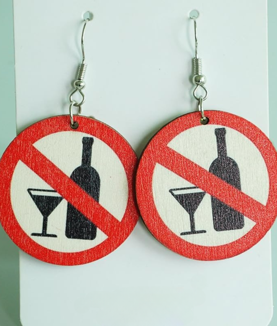 drinking earrings