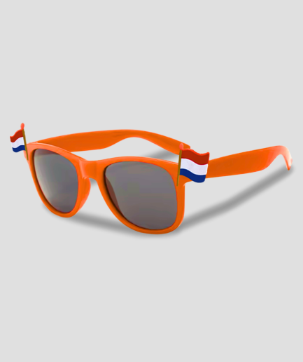 Flag glasses King's Day