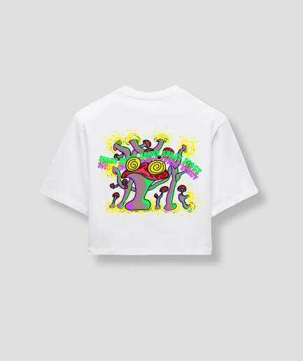 White crop tops festivals