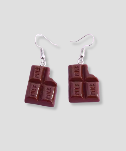 chocolate earrings