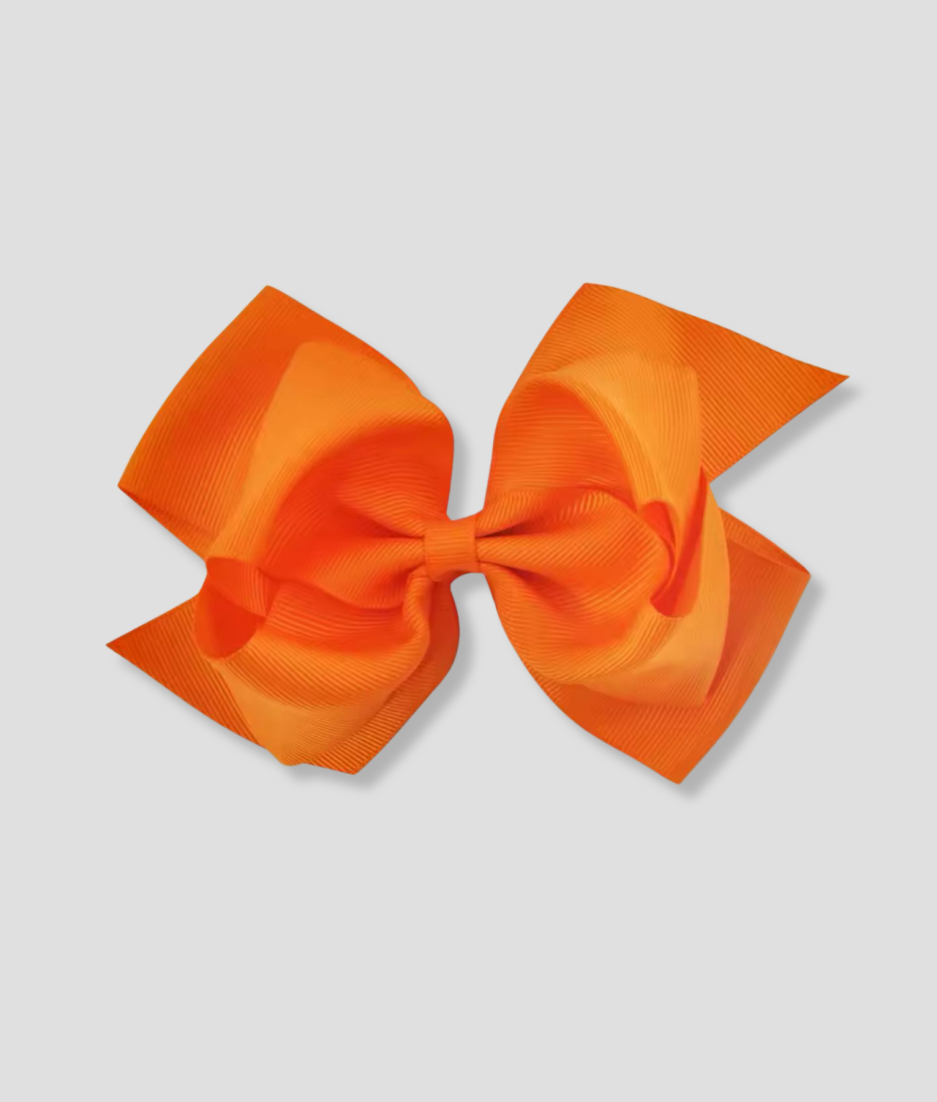 orange hair clip