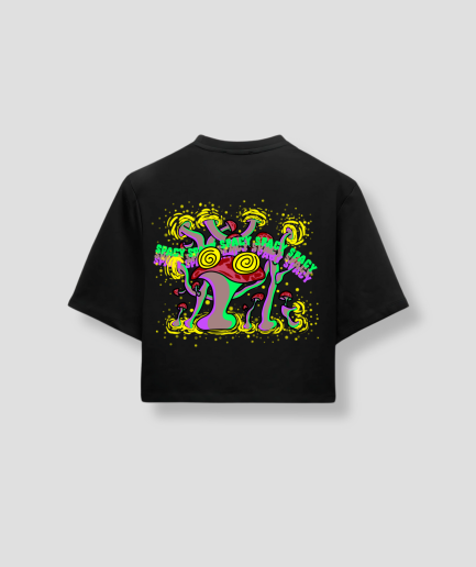mushroom crop top clothing