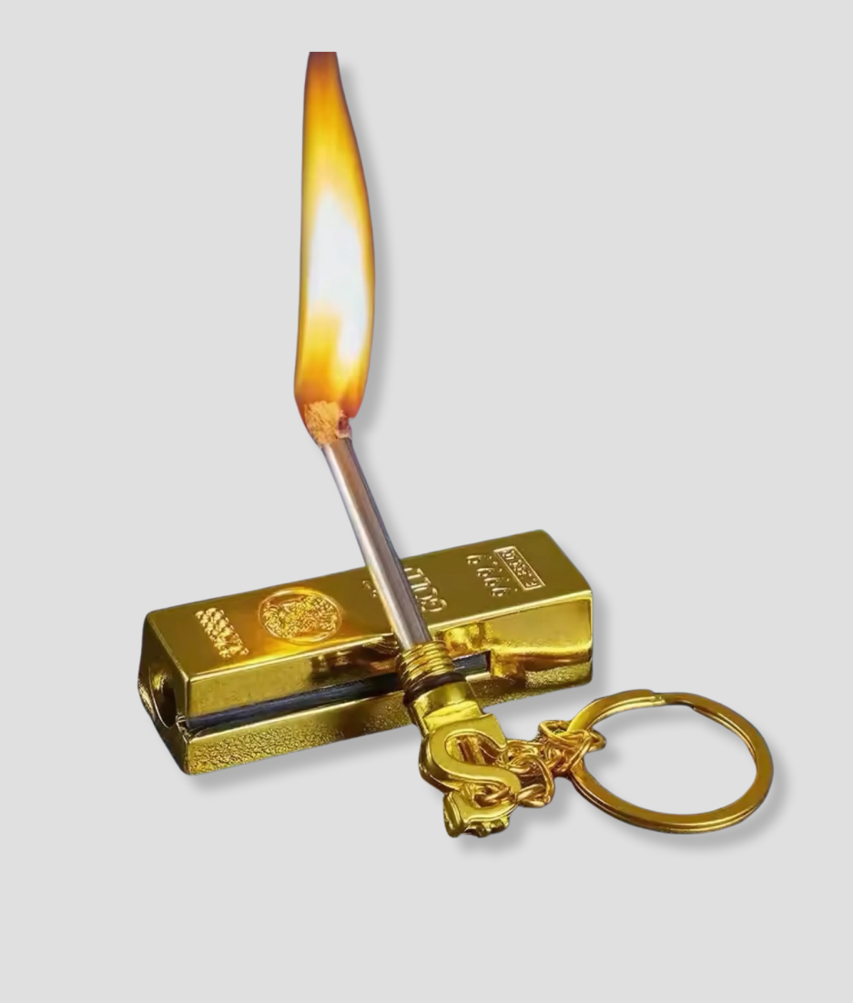 unique golden lighter