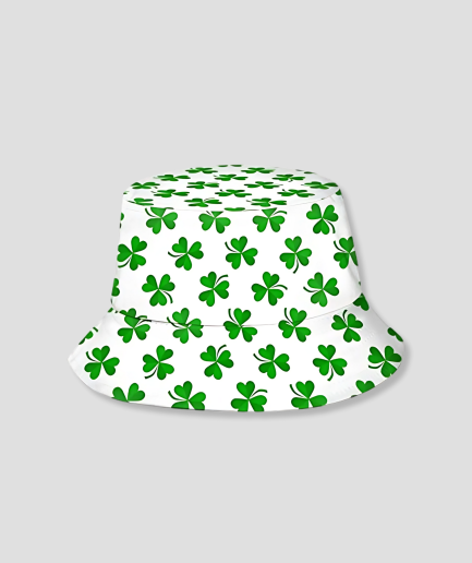 Clover-bucket-hat-white-green.png
