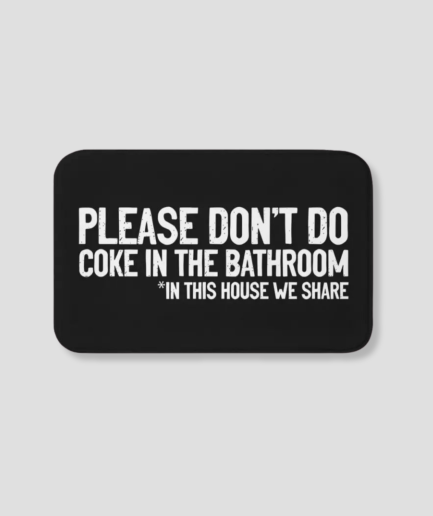 funny bathroom mat