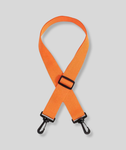 orange bag strap