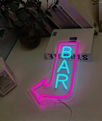 neon bar light