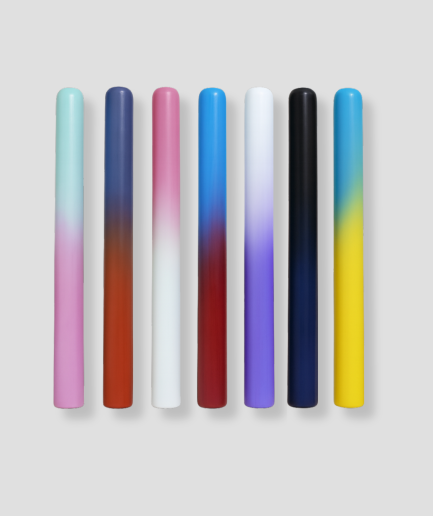 colored snuff pipes