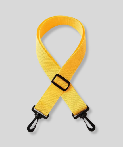yellow bag strap