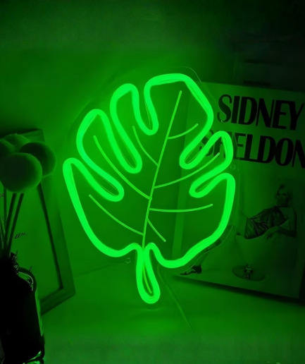 green leaf neon