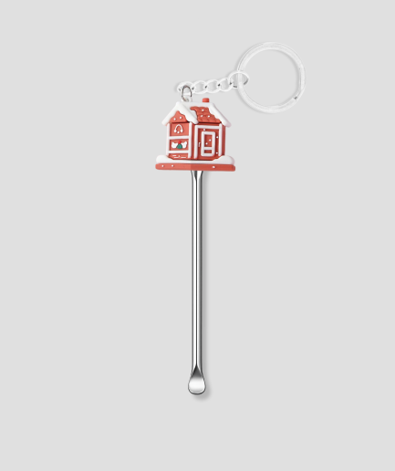 Christmas house snuff scoop