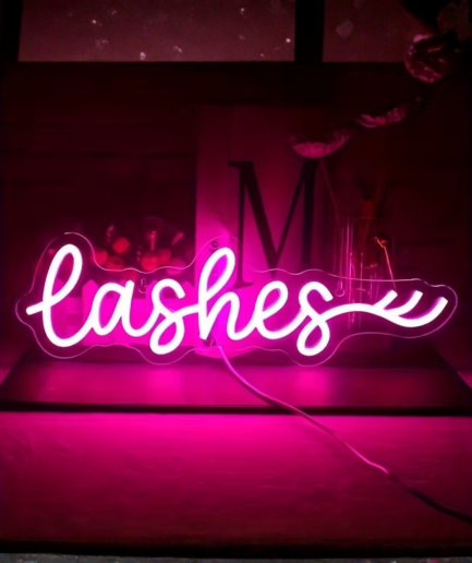 neon lamp for eyelashes