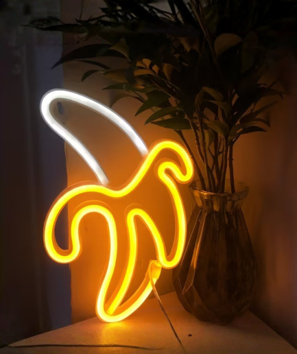 neon banana