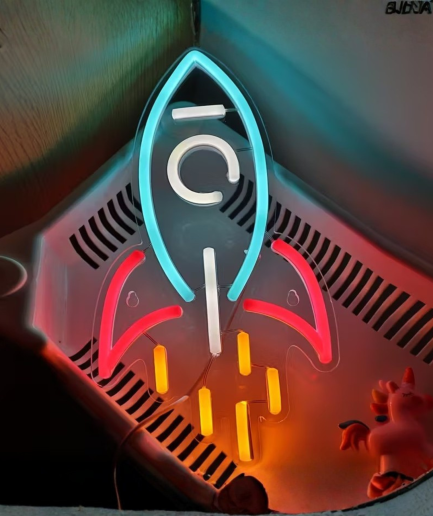 neon rocket
