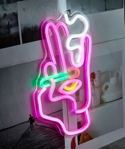 neon pink