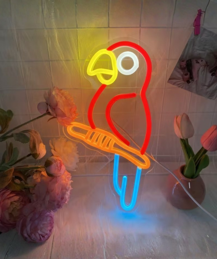 bird neon lamp