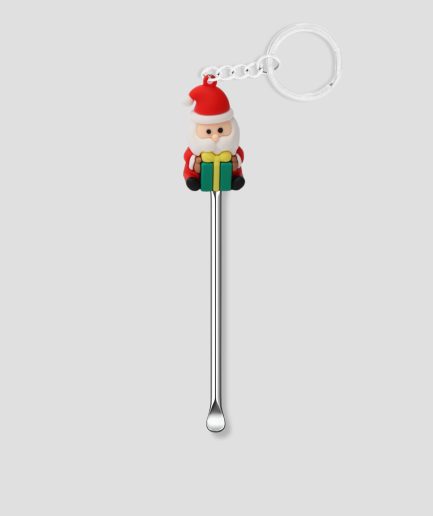 Christmas man shovel