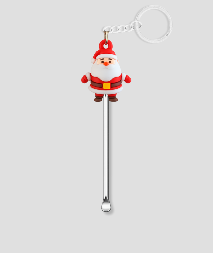 Christmas snuff spoon