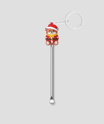 Christmas snuff spoon