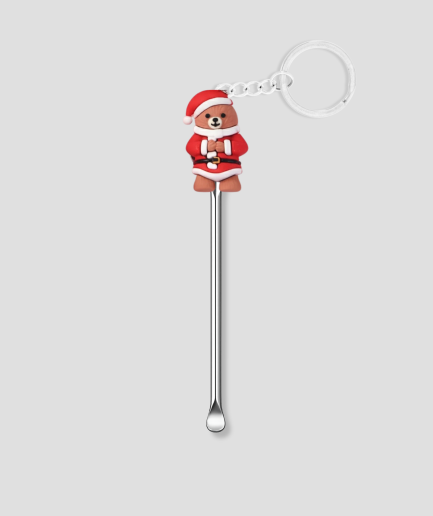 Christmas snuff spoons