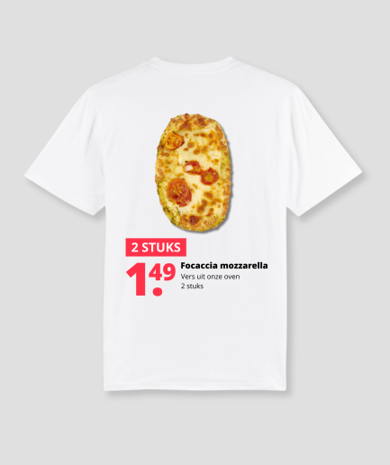 focaccia bread t-shirt