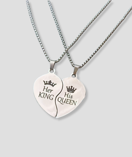 his and her queen necklace
