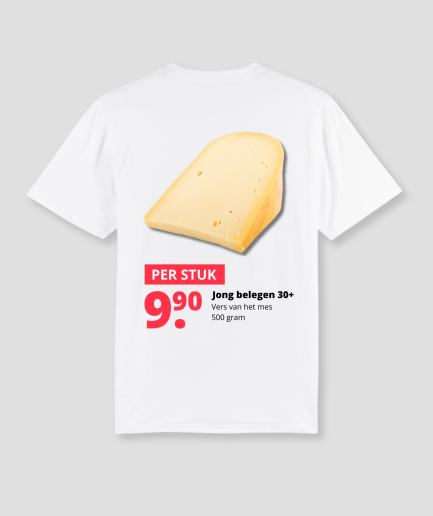 cheese t-shirt