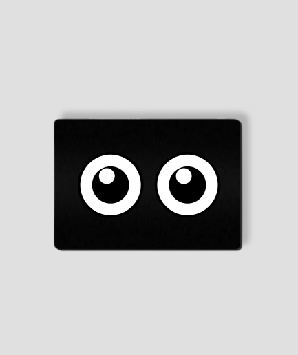 black button eyes