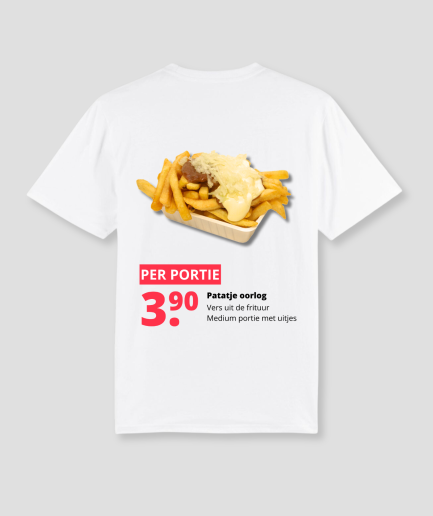 "Patatje Oorlog" T-shirt