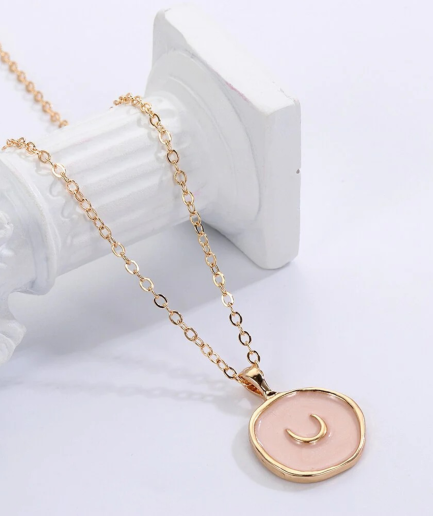 Pink Ibiza necklace