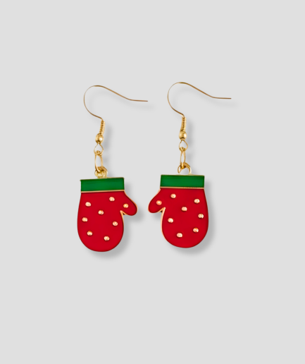 winter earrings