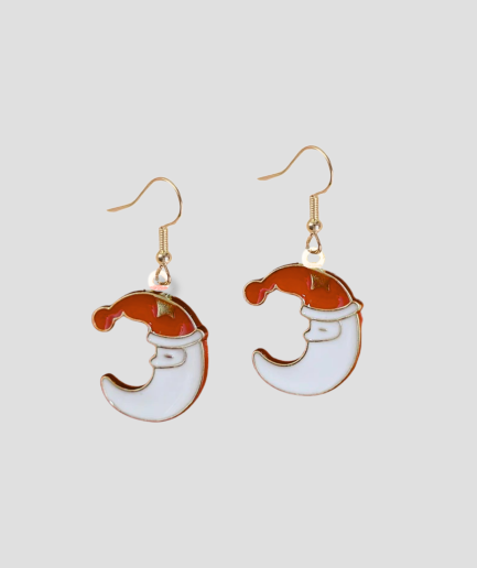 Christmas-themed earring