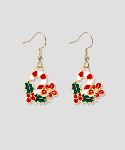 Christmas winter earring