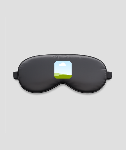 Custom sleep mask