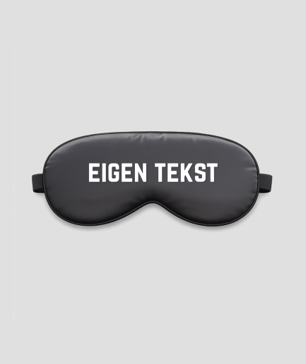 custom text sleep mask