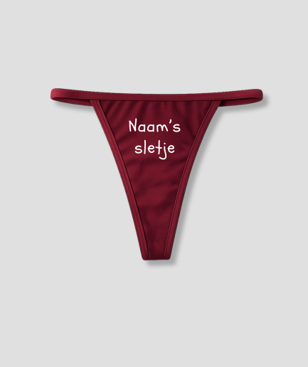 name of underwear: thong