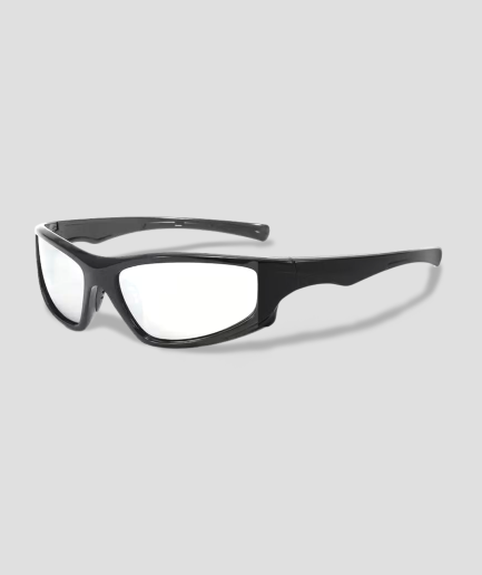mirrored rave glasses